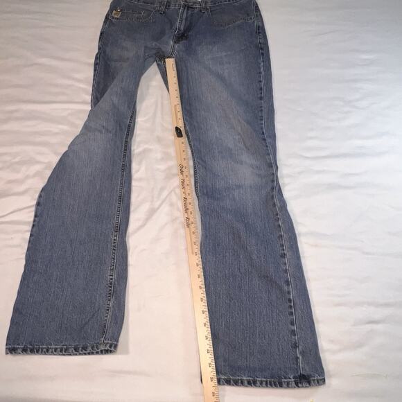 Cinch White Label Jeans Size 36X36 Blue Denim Straight Western Cowboy MB93034002 - Picture 5 of 16